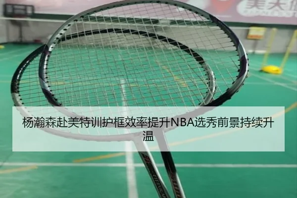 杨瀚森赴美特训护框效率提升NBA选秀前景持续升温
